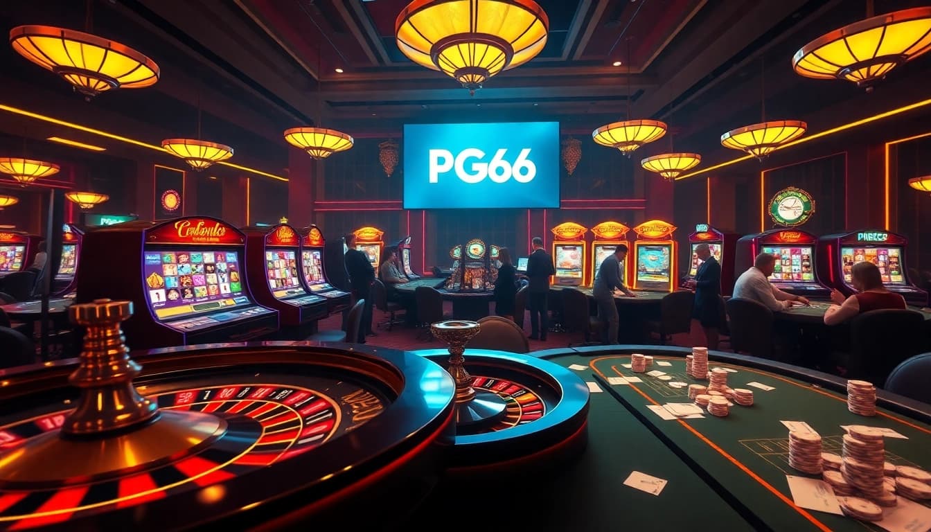 Experience the thrill of gambling online at https://pg66.com.de/ with vibrant slot machines and exciting game action.