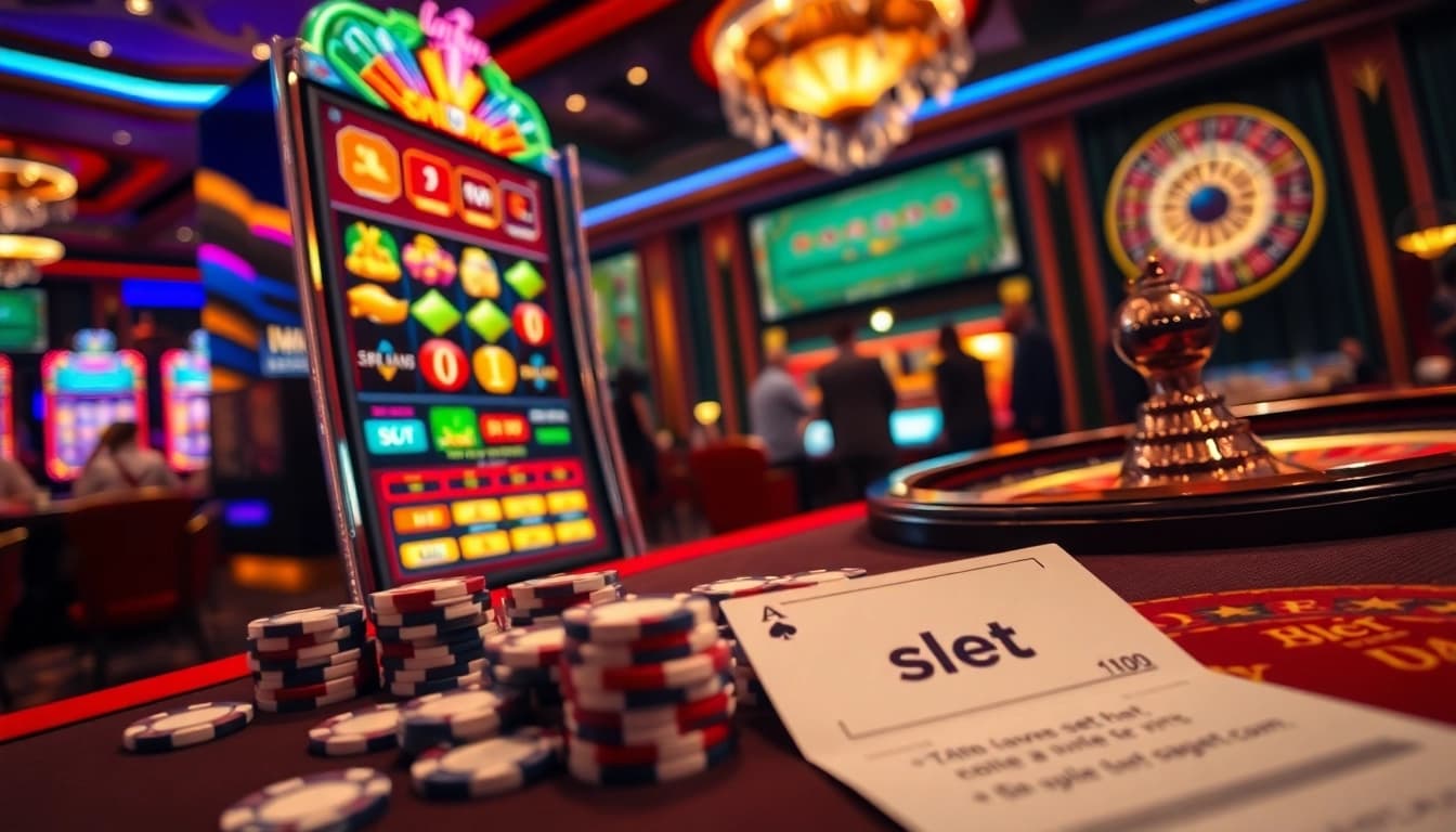 Win big with slot bet 100 on vibrant casino slots, featuring exciting gameplay and luxury ambiance.