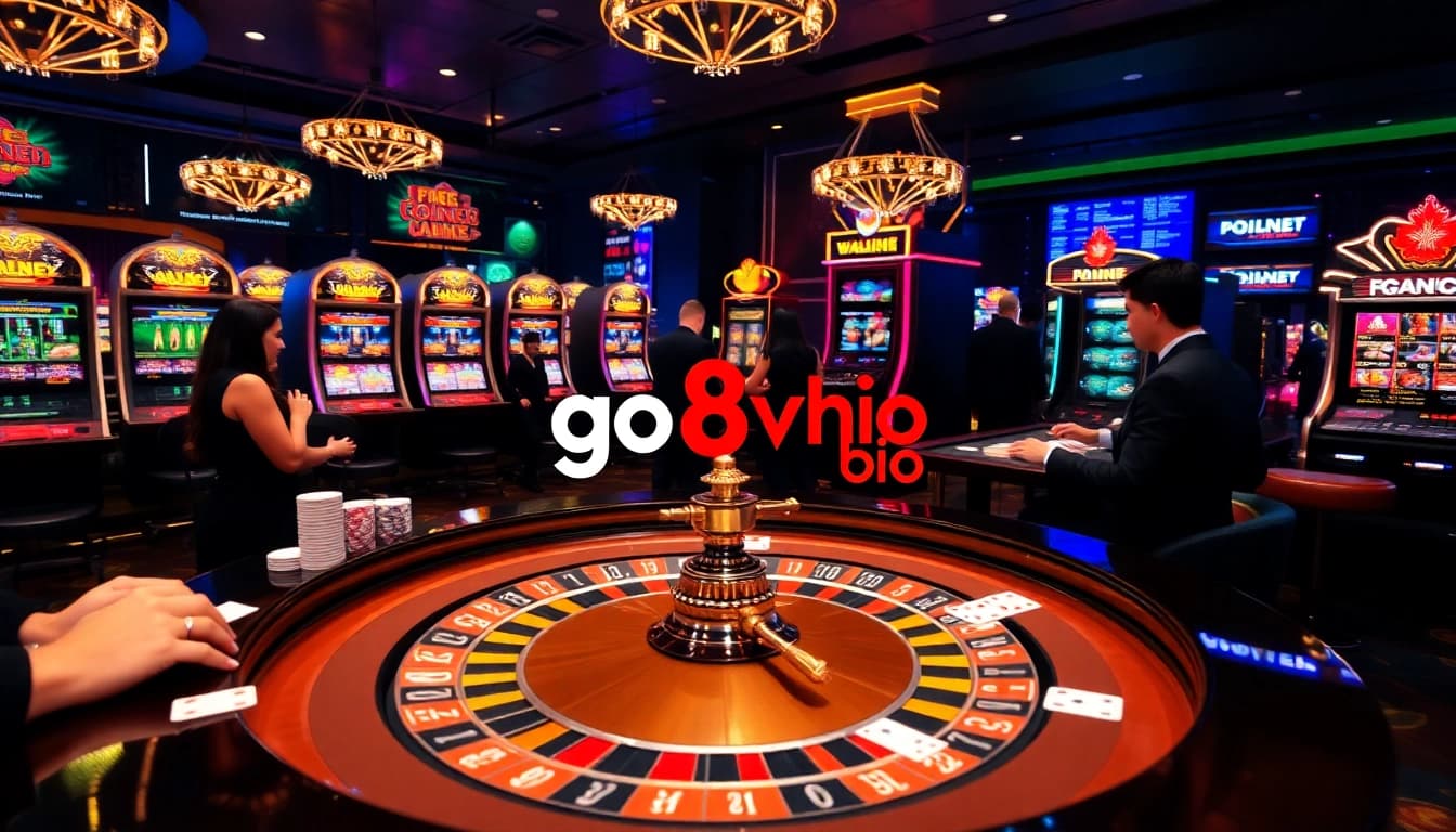 Experience the excitement of gambling at https://go8vn.bio, featuring thrilling roulette and slot games.