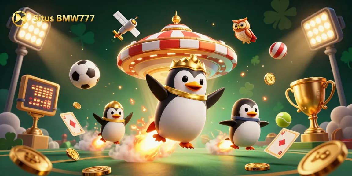 Situs BMW777 invites players to enjoy fast-paced casino thrills in a cosmic gaming adventure with lively characters.