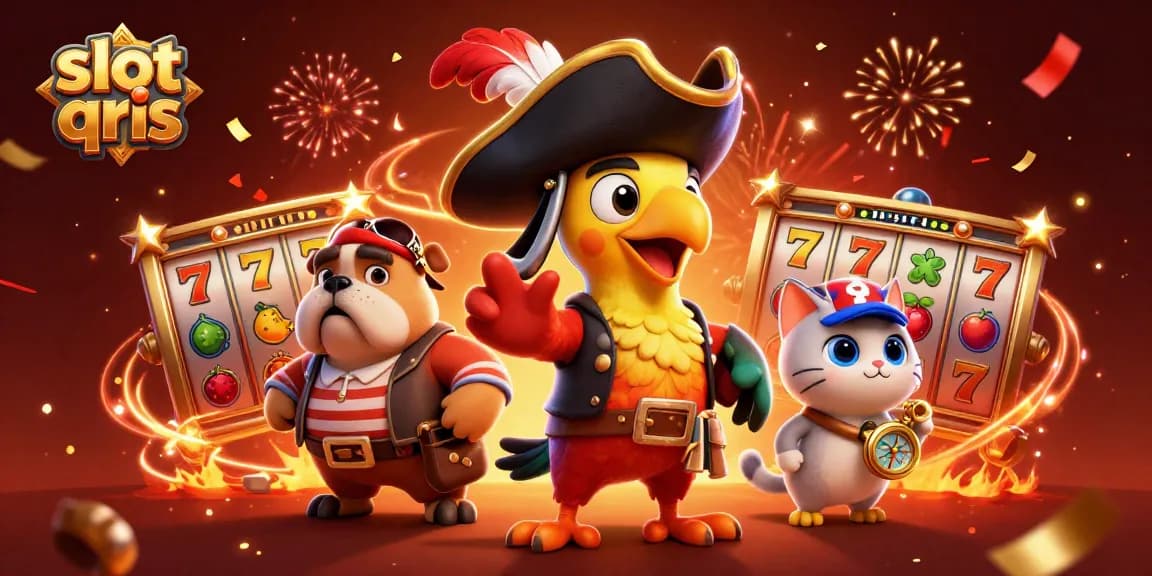 Spin the slot qris reels for a chance to win big with vibrant 3D characters!