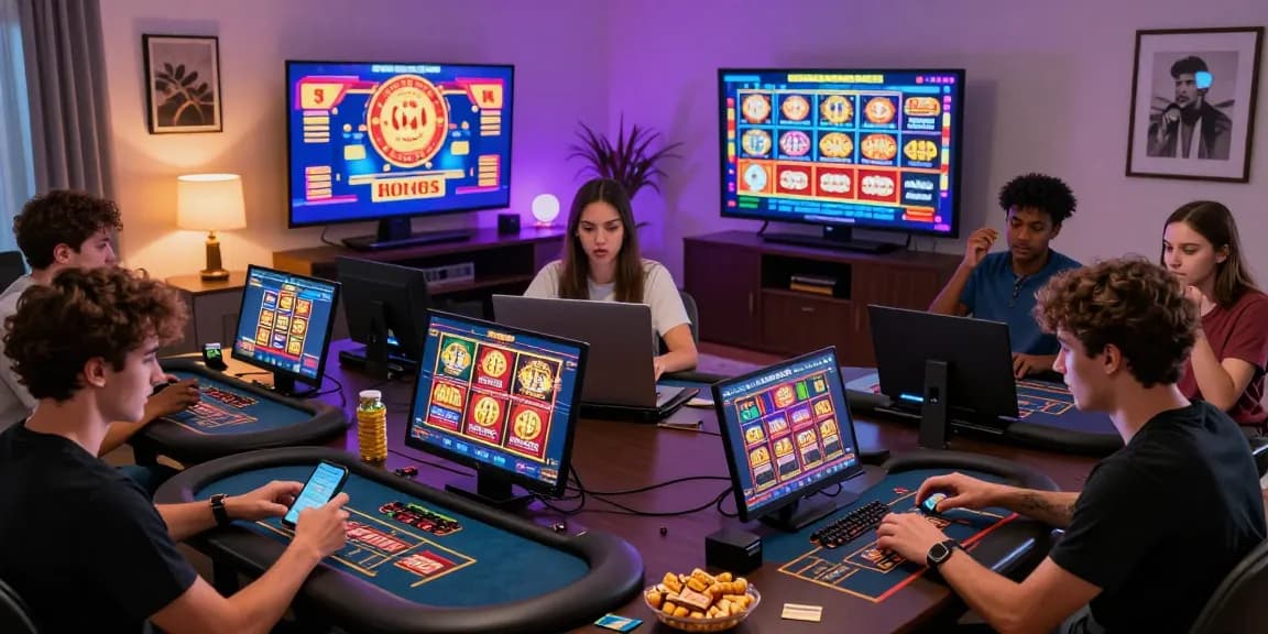 Engaged players exploring credit card casinos at home, highlighting the vibrant experience on https://eccleshallparishcouncil.co.uk