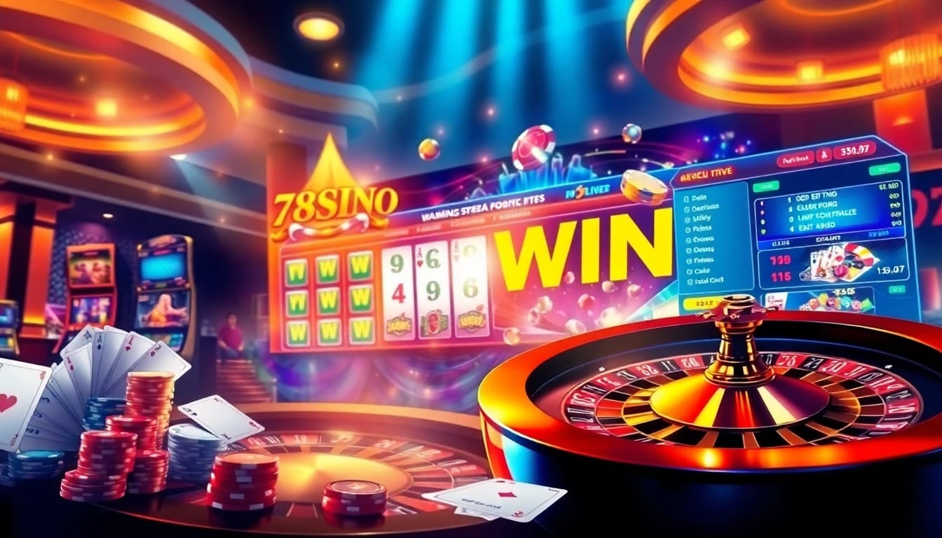 Exciting online gambling experience at https://789win.apartments/ showcasing poker, slots, and roulette.