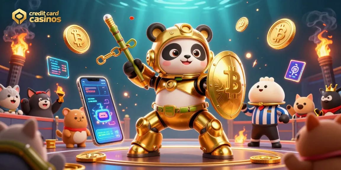 Engage with credit card casinos featuring electrifying 3D settings and energetic characters.