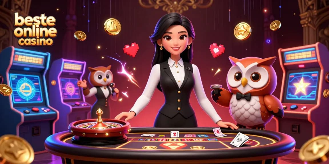 Experience the exquisite charm of the beste online casino with professional dealers and vibrant gaming elements.