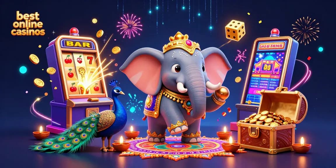 Spin and win at the best online casinos with vibrant 3D characters and jackpot excitement.