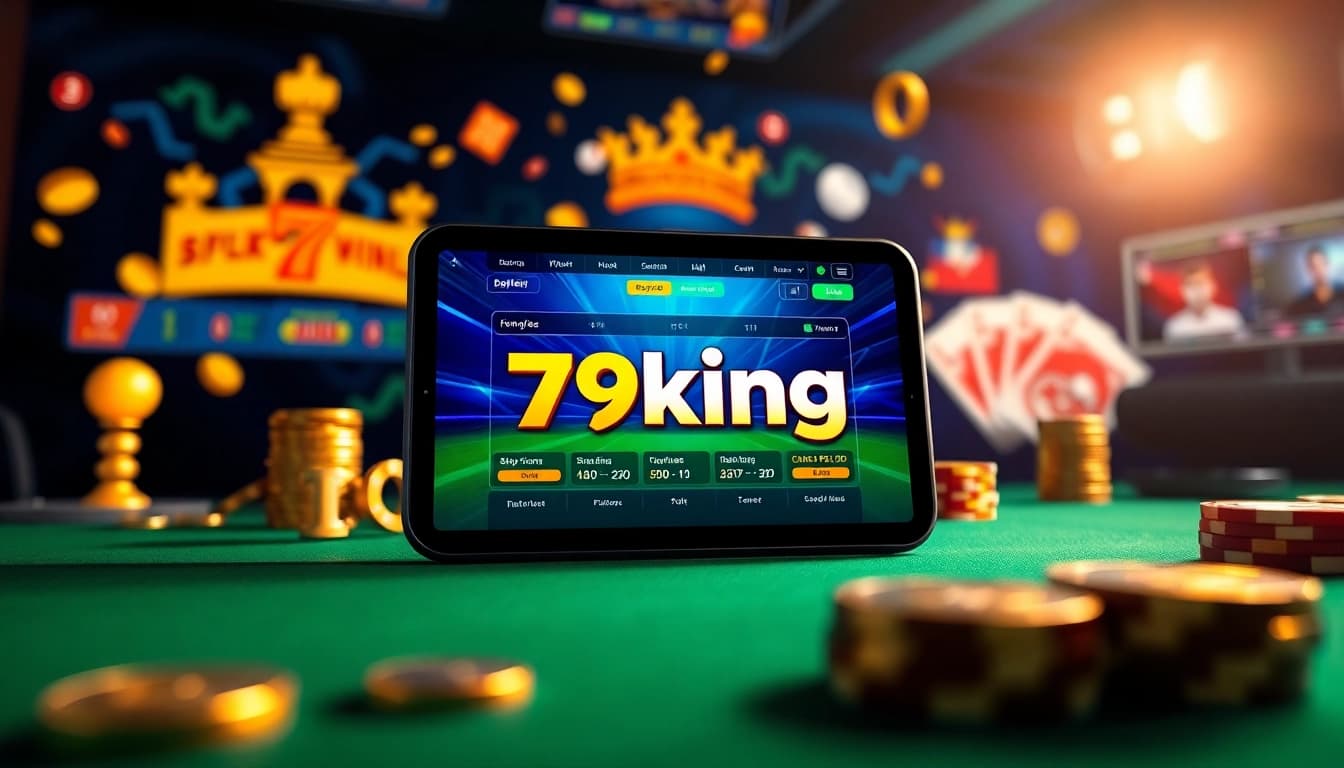 Experience the excitement of online betting with 79king's vibrant digital gaming environment.