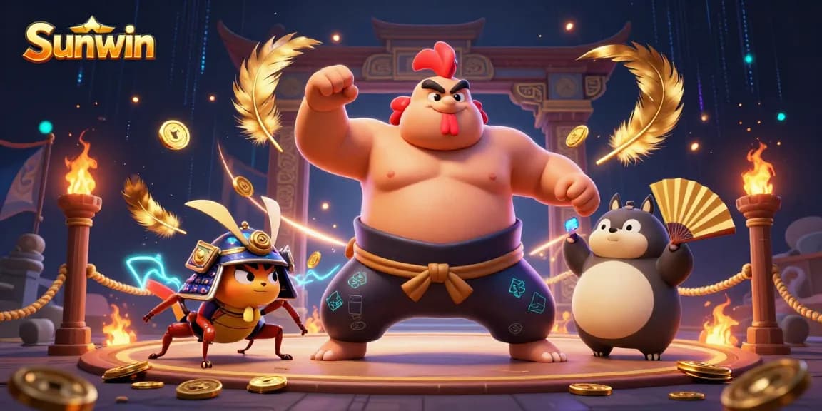 Engage with the thrilling adrenaline of Sunwin's online casino games featuring dynamic 3D characters.
