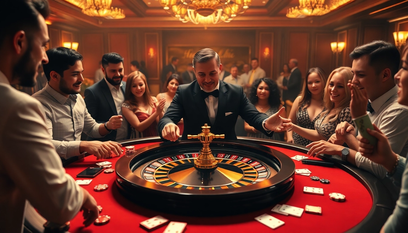 Hello88 enhances the thrill of casino gaming with an engaging roulette table atmosphere.