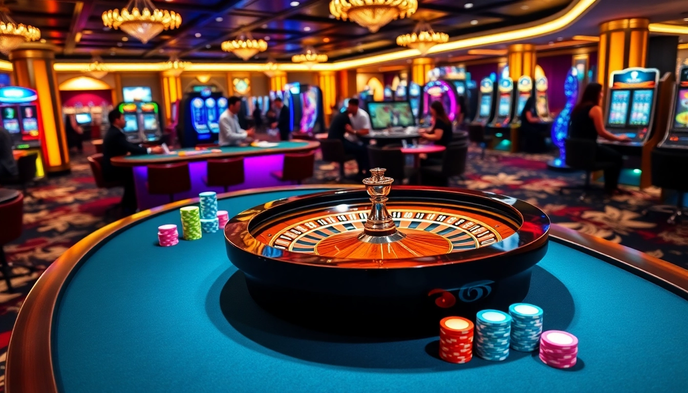 Enjoy thrilling bets at 98win trang chu with vibrant casino tables and dynamic games.
