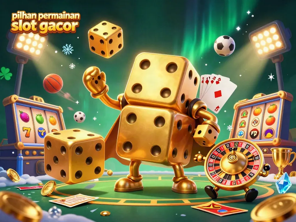 Gambarlah pilihan permainan slot gacor di dunia kasino dengan karakter menarik.