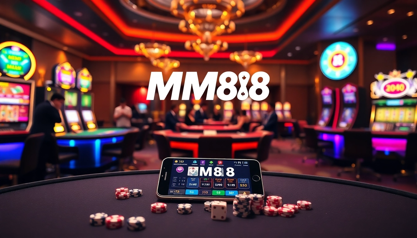 Experience thrilling online gambling at MM88 with diverse games and engaging action.