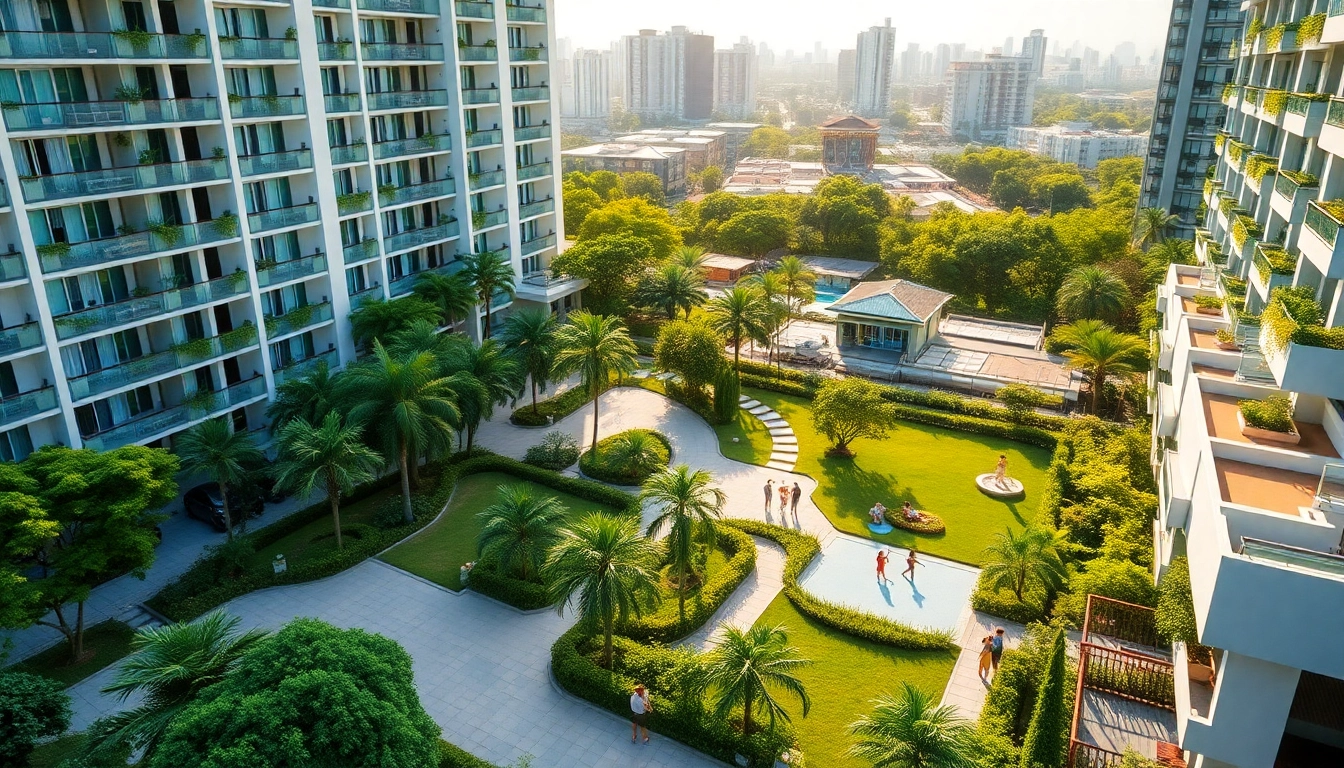 Luxury Executive Condominium at tampines st 95 ec with modern design and vibrant greenery.