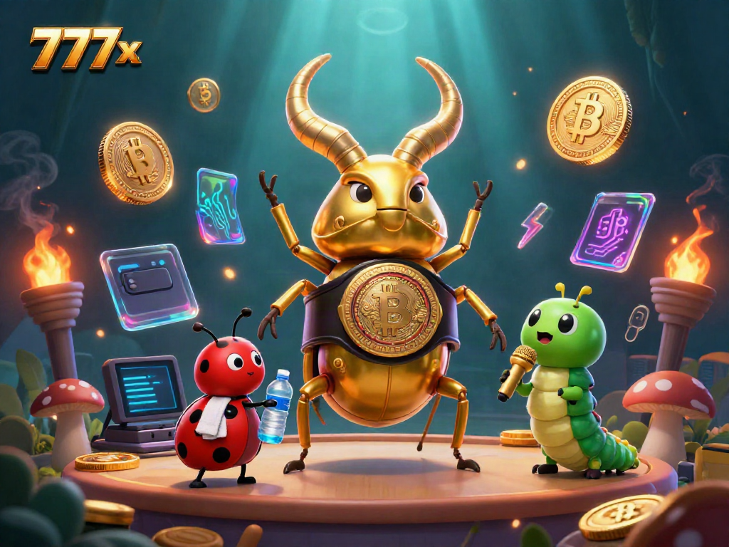 Engage in the 777x casino experience featuring iconic characters in an energetic betting arena.