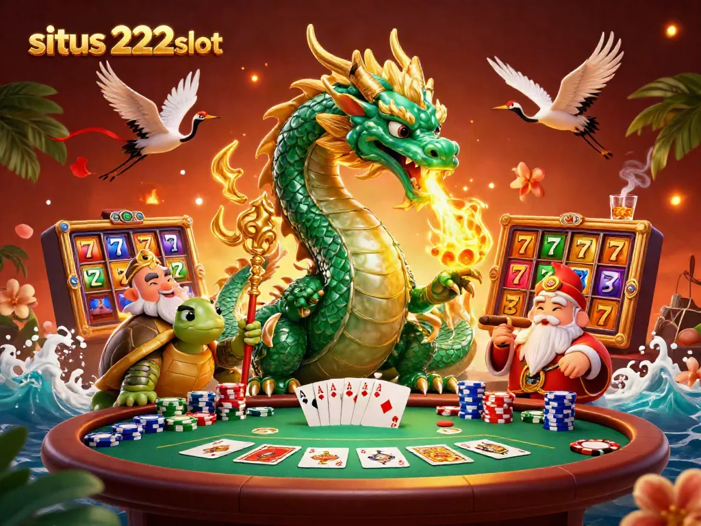 Menangkan permainan di situs 222slot dengan dunia slot yang memukau dan simbol keberuntungan.
