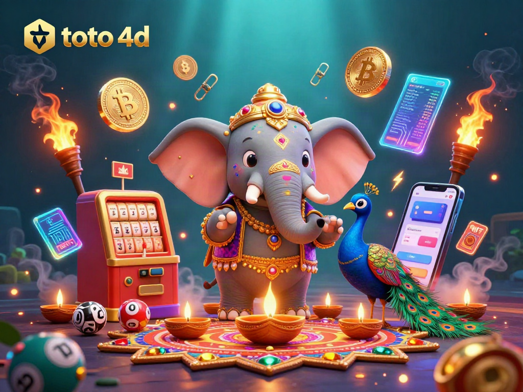 Engaging scene showcasing the excitement of toto 4d lottery with vibrant characters and elements.