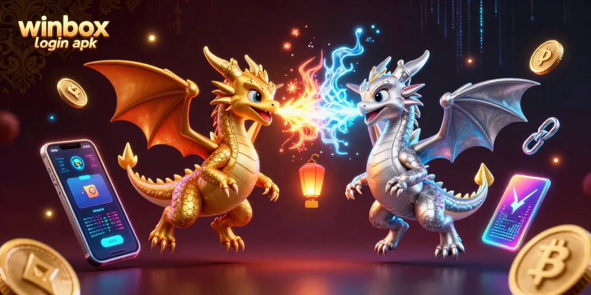 Engage in thrilling gameplay with winbox login apk, featuring dynamic dragons and crypto elements.
