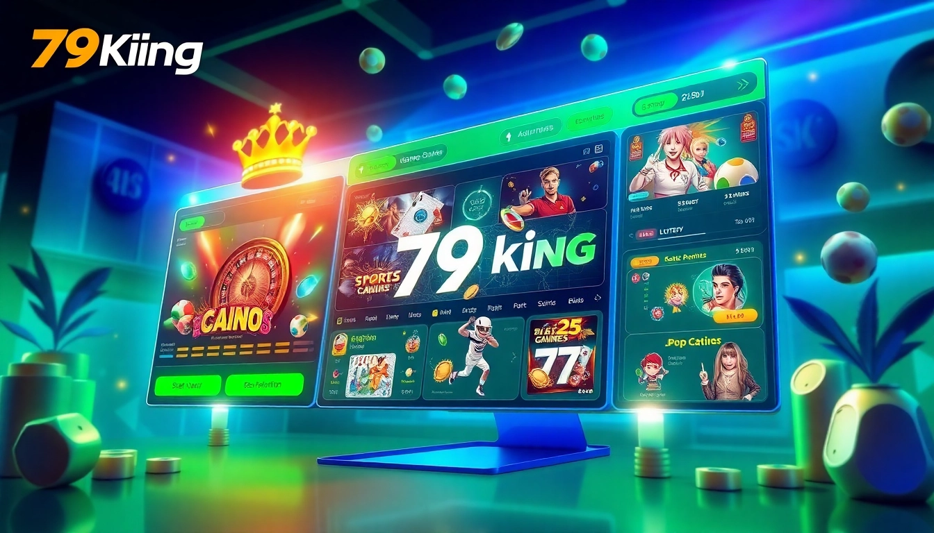 79king online gambling platform showcasing vibrant games
