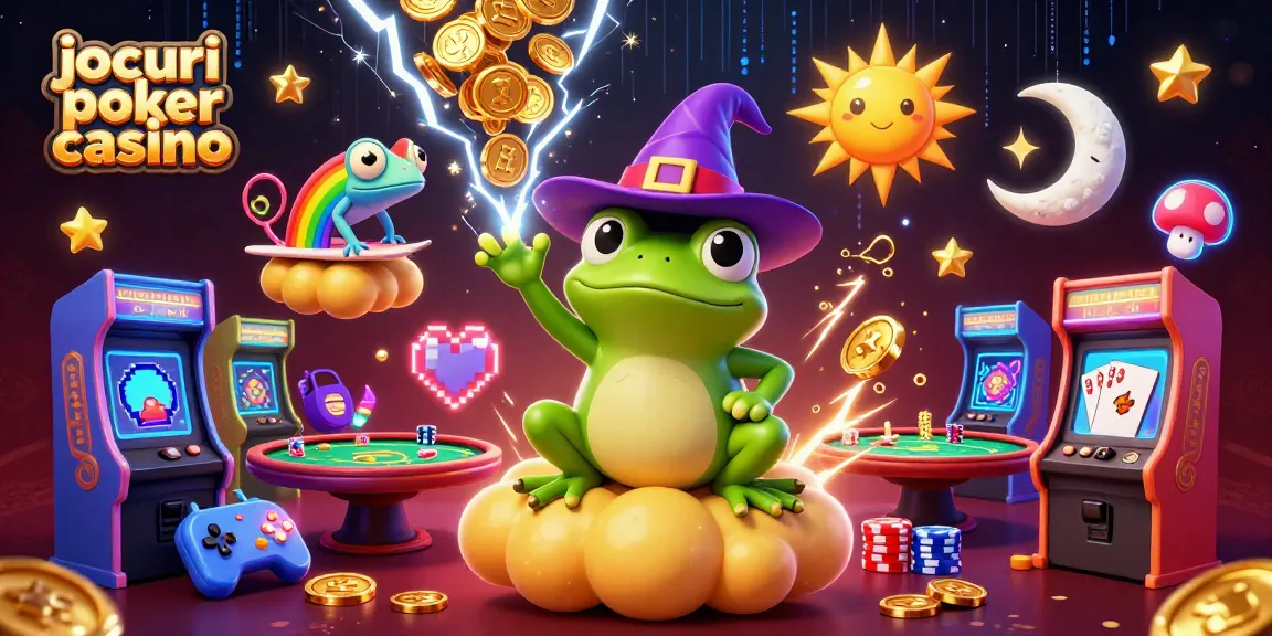 Joacă jocuri poker casino pentru câștiguri fabuloase alături de personaje magice!