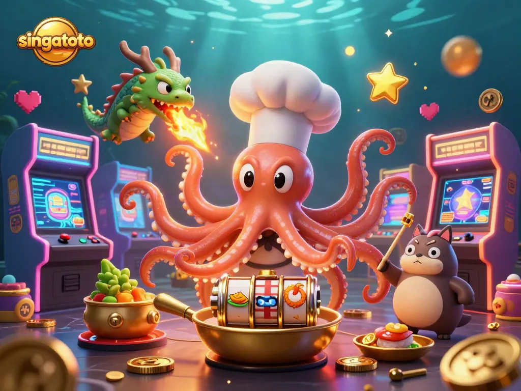Experience engaging gameplay at singatoto with vibrant visuals and gold-filled elements enhancing the excitement.